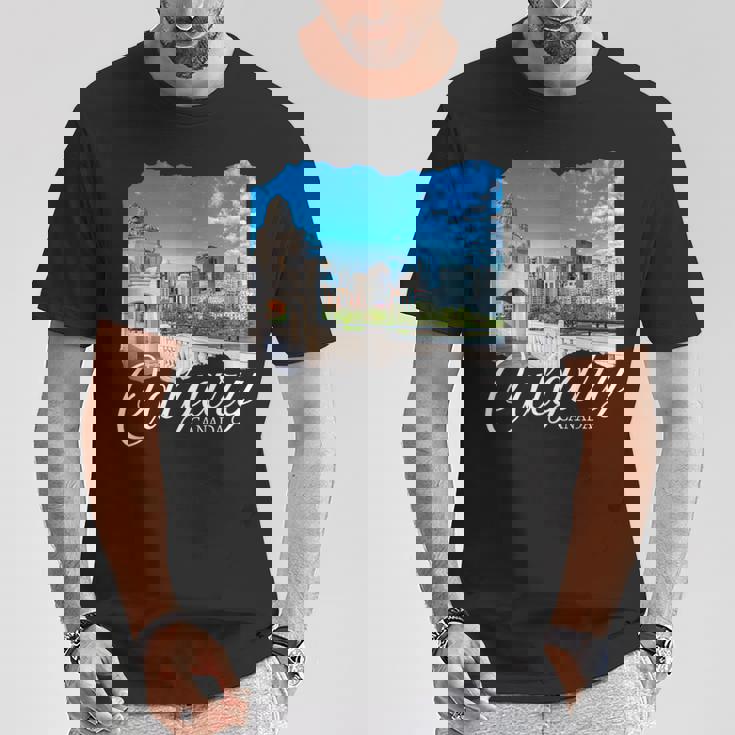 カナダのお土産カルガリー Tシャツ 面白い贈り物