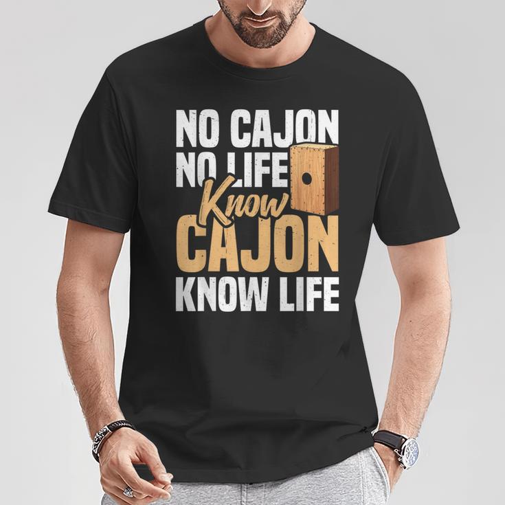 カホン奏者 カホン 音楽愛好家 人生を知る カチョン ペルーのカホン Tシャツ 面白い贈り物