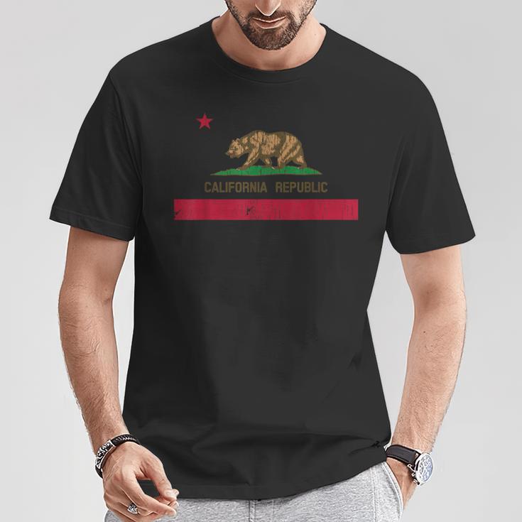 カリフォルニア州旗ベア 1846 Tシャツ 面白い贈り物