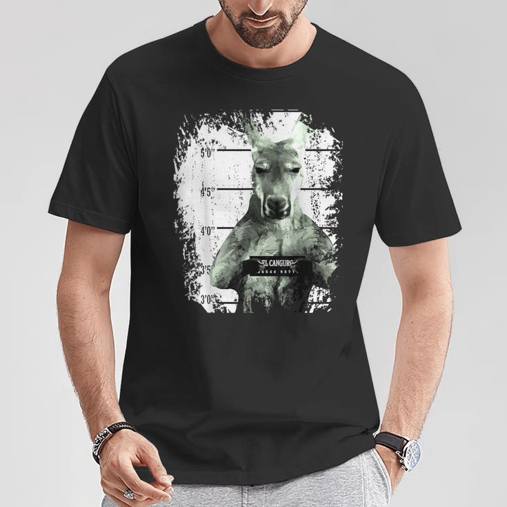 カンガルーアニマルラブシャツショップ Tシャツ 面白い贈り物