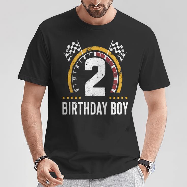 キッズ 2歳 誕生日 男の子 レーシング スピードメーター Tシャツ 面白い贈り物