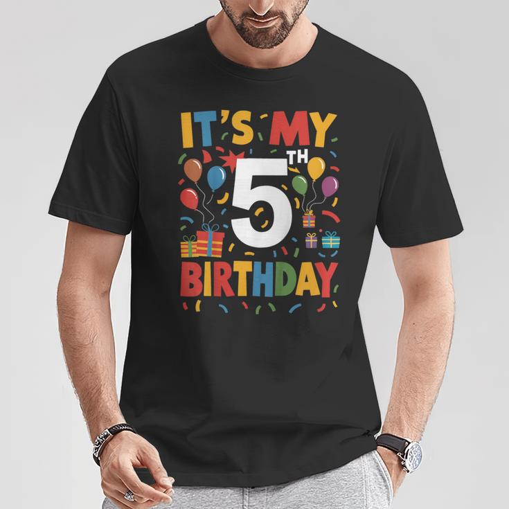 キッズ 5歳の誕生日シャツ男の子キッズ幼児5歳の誕生日男の子 Tシャツ 面白い贈り物