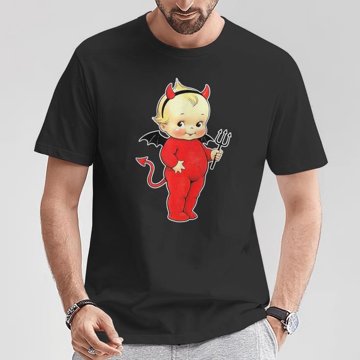 キューピー ベイビー デビル キュート Tシャツ 面白い贈り物