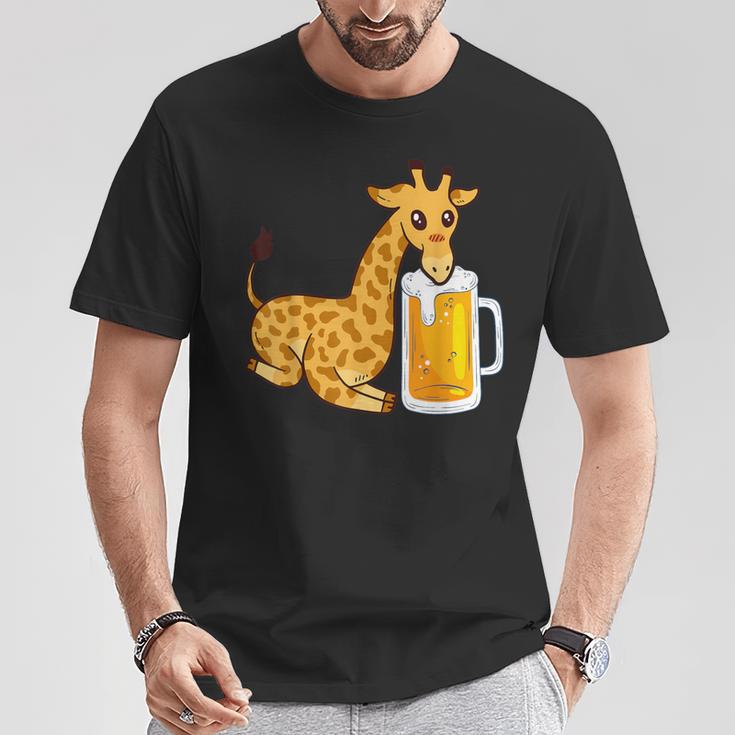 キリンビール 愉快なキリン愛好家 面白いキリン Tシャツ 面白い贈り物