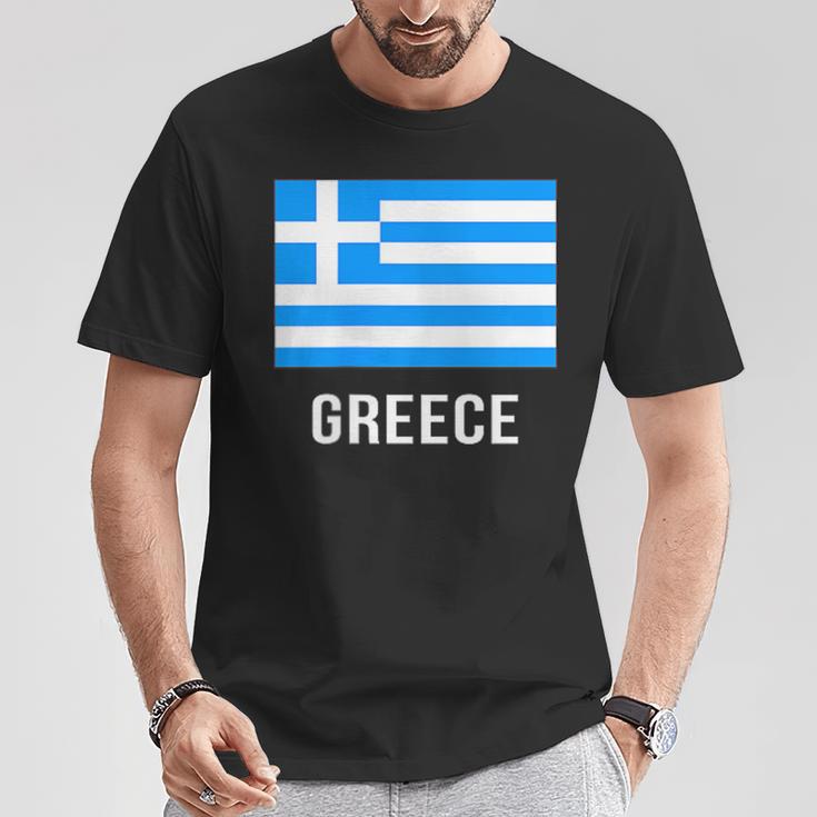 ギリシャの国旗 Tシャツ 面白い贈り物