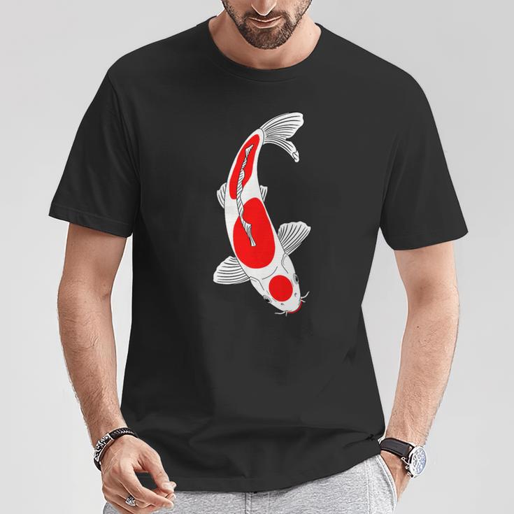 クハク 紅白鯉 Tシャツ 面白い贈り物