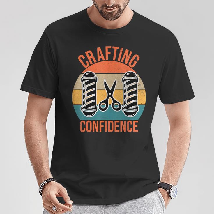 クラフティング・コンフィデンス・バーバー Tシャツ 面白い贈り物