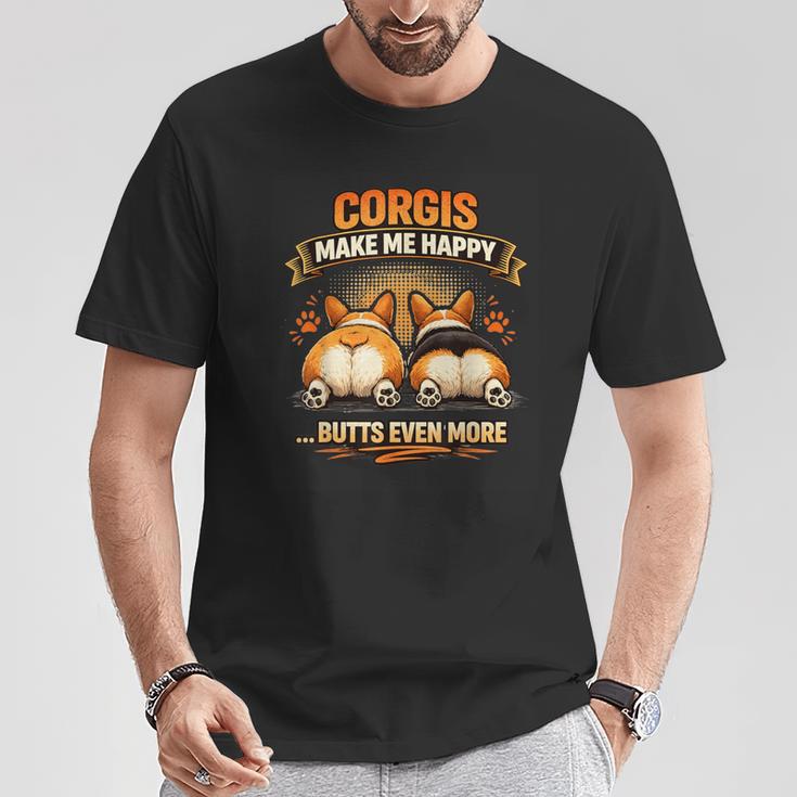 コーギー ミーム 犬 コーギー 犬 態度 スリーピーコーギー Tシャツ 面白い贈り物