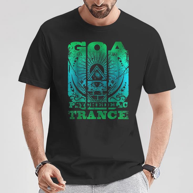 ゴア・サイケデリック・トランス-Om サイトランス レイバー Tシャツ 面白い贈り物