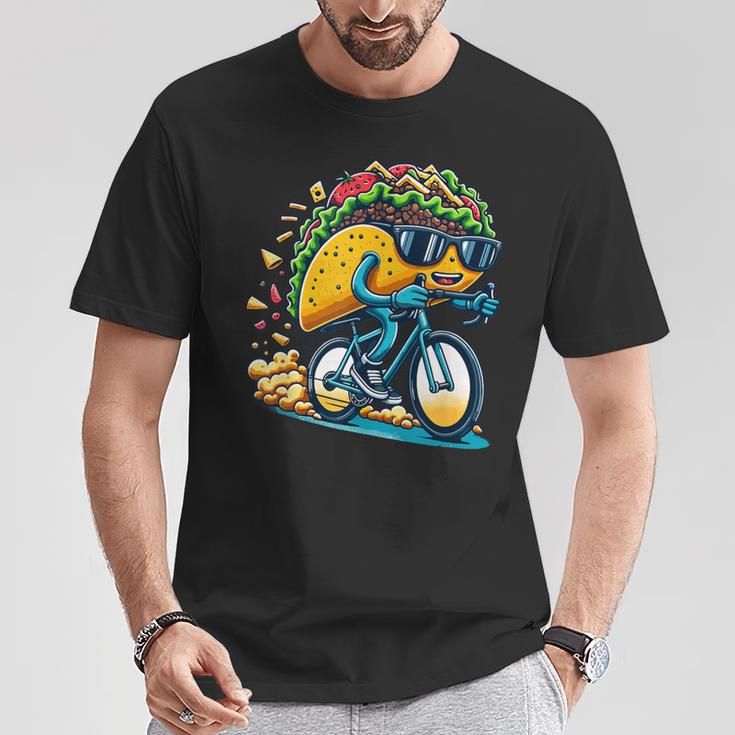 サイクリング タコス ロードバイク 自転車 サイクリスト Tシャツ 面白い贈り物