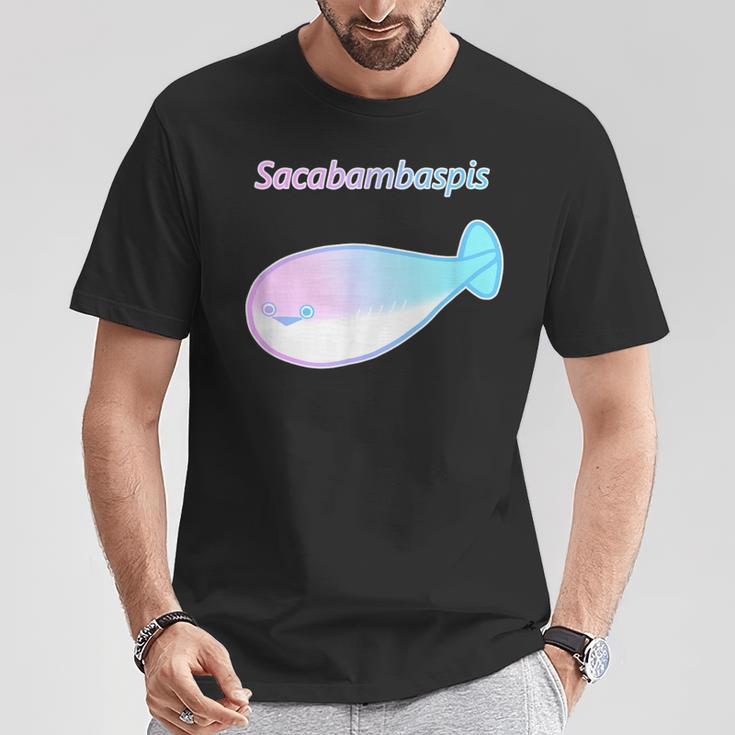 サカバンバスピス パステルカラー おもしろ ゆるかわ かわいい ギフト Tシャツ 面白い贈り物