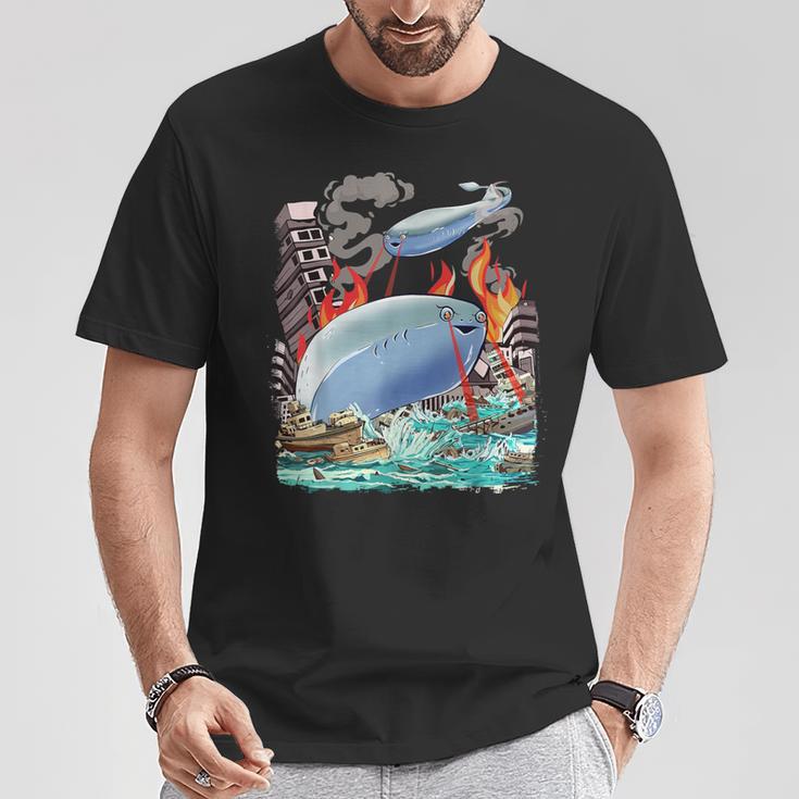 サカバンバスピス フィッシュミーム 怪獣 Tシャツ 面白い贈り物