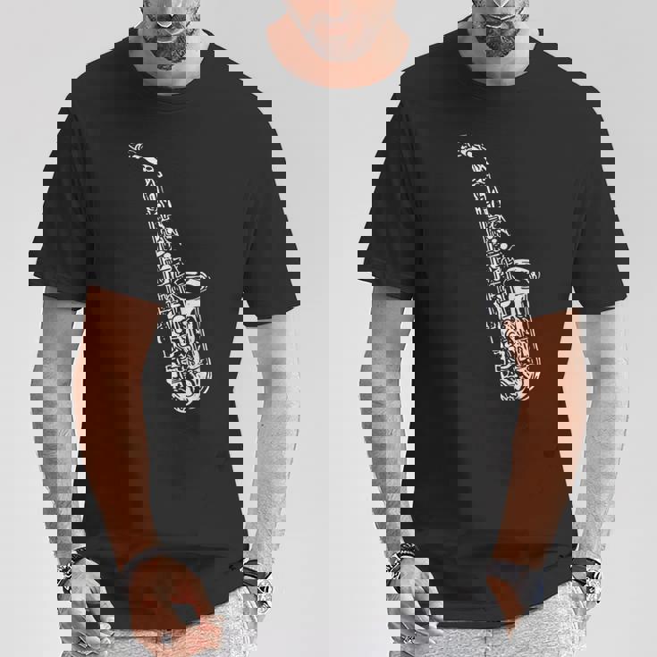 サックス サックス奏者 ミュージシャン サックス奏者 楽器 Tシャツ 面白い贈り物