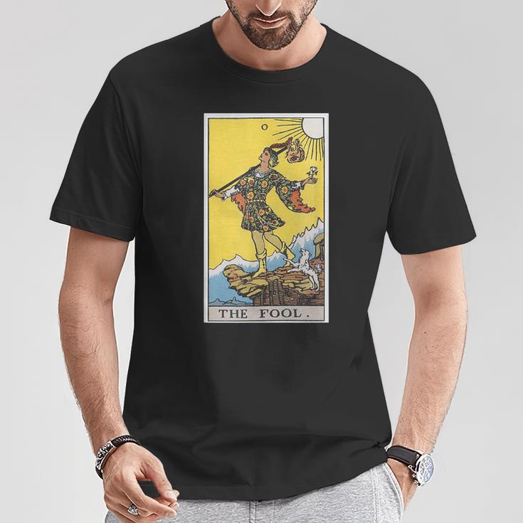 ザ・フール・タロットカード Tシャツ 面白い贈り物