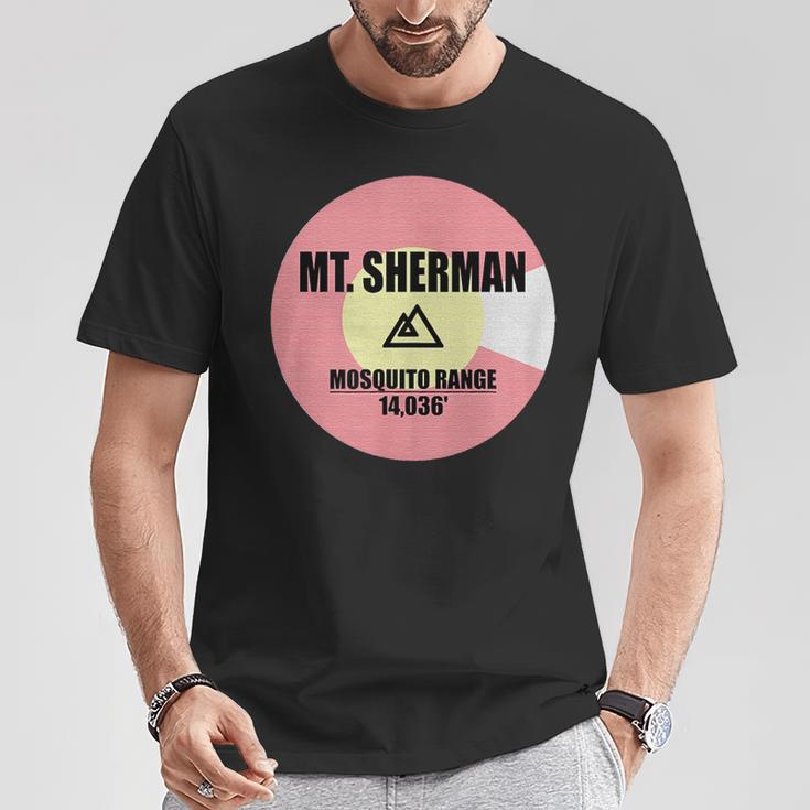 シャーマン山 コロラド Tシャツ 面白い贈り物