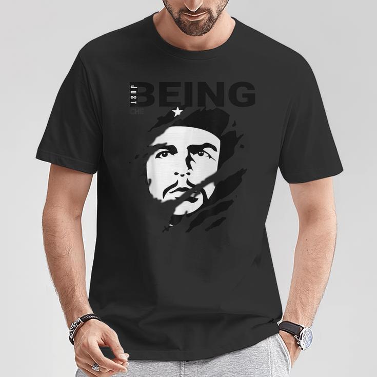 ジャストビーイングチェ・ゲバラ Tシャツ 面白い贈り物