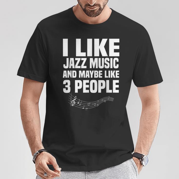 ジャズミュージックジャンル ミュージシャン 作曲家 内向的パフォーマー Tシャツ 面白い贈り物