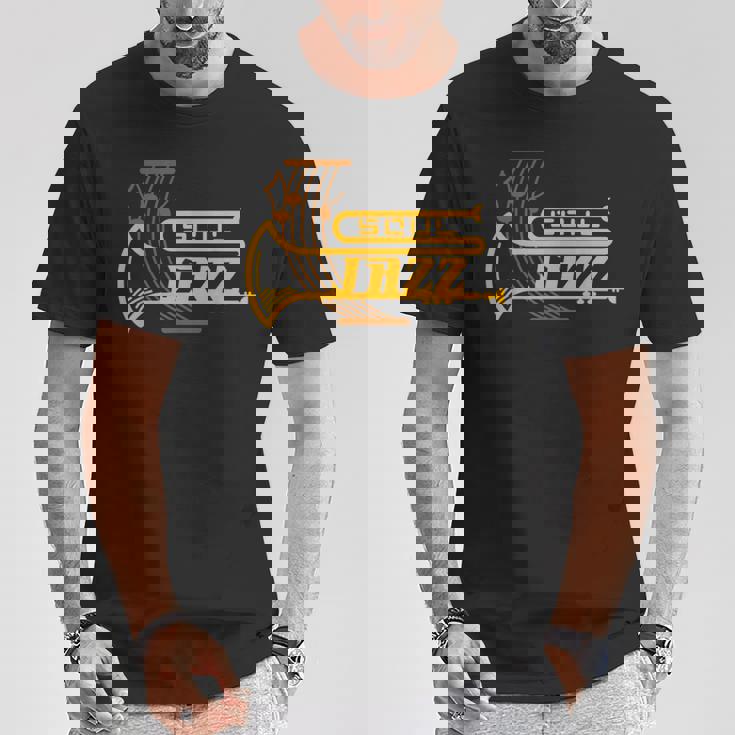 ジャズ・ソウル ジャズ・ミュージシャン トランペッター シートミュージック Tシャツ 面白い贈り物