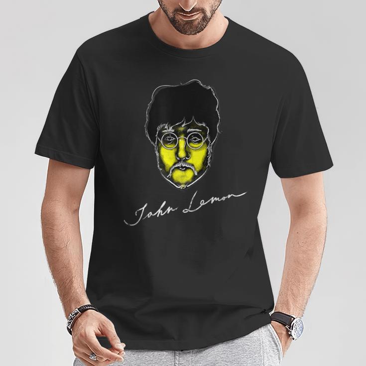 ジョンレモン デザイン ギフト Tシャツ 面白い贈り物