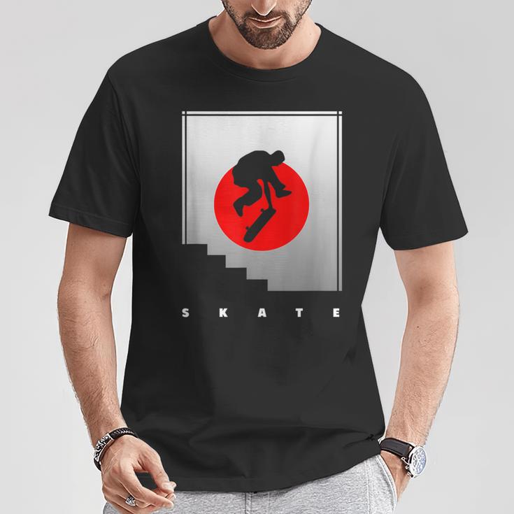 スケートボードアパレル スケートボーダー スケートボード Tシャツ 面白い贈り物