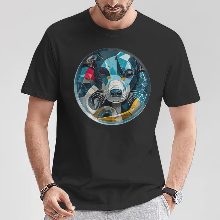 スピリットガイド-犬 Tシャツ 面白い贈り物