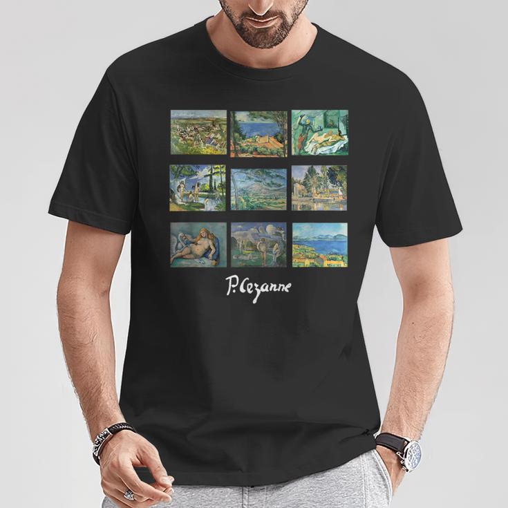 セザンヌの有名な芸術絵画 Cezanne Tシャツ 面白い贈り物