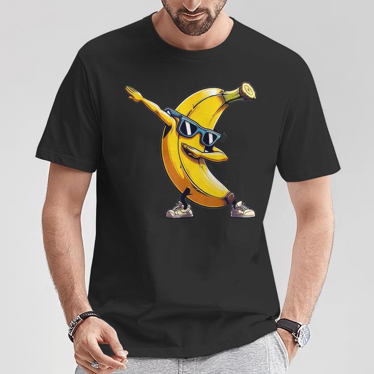 ダビングイエローバナナ Tシャツ 面白い贈り物
