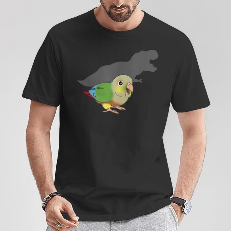 ティーレックス コニュア シャドウオウム パイナップル コニュア ペット 鳥 恋人 Tシャツ 面白い贈り物