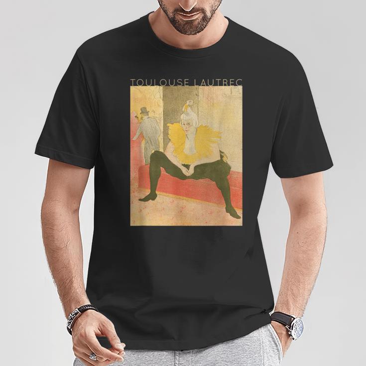 トゥールーズ・ロートレック Theeated Clowness Tシャツ 面白い贈り物
