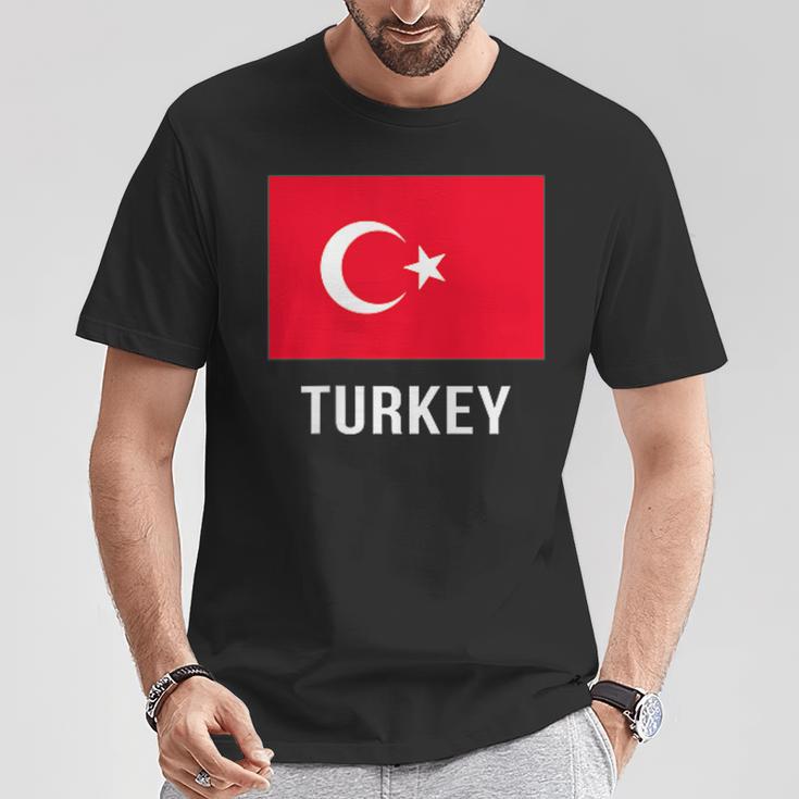トルコの国旗 Tシャツ 面白い贈り物