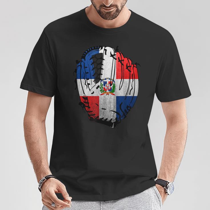 ドミニカ共和国 野球 遊撃手 外野手 Drフラッグ Tシャツ 面白い贈り物