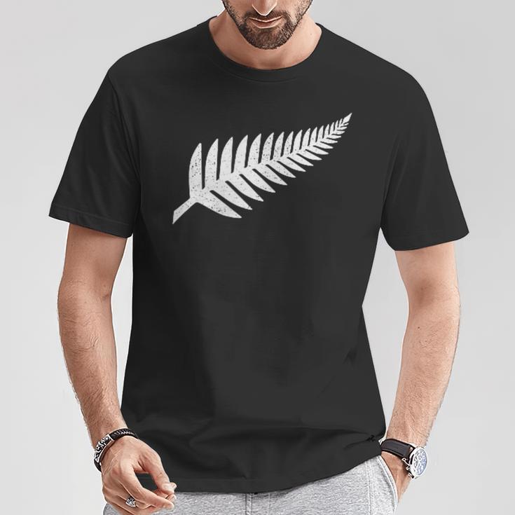 ニュージーランド国旗シダ キウイプライド Nz Nzl Tシャツ 面白い贈り物