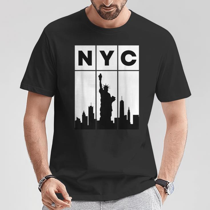 ニューヨークシティ Nyc スカイライン エンパイアステートビル Tシャツ 面白い贈り物