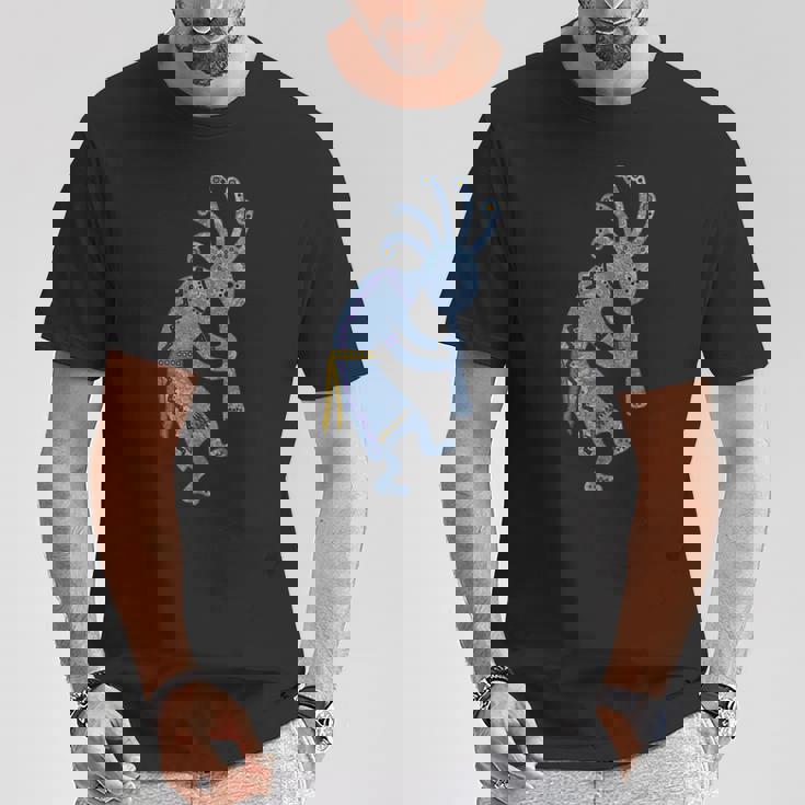 ネイティブアメリカン プエブロ カチナ スピリット ココペリ 3 Tシャツ 面白い贈り物