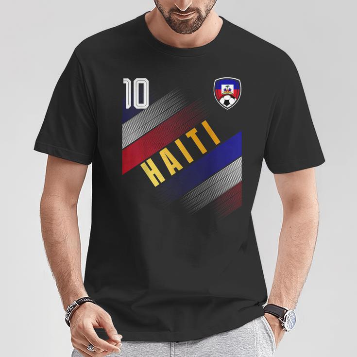 ハイチ国旗 ハイチのプライド愛好家 Tシャツ 面白い贈り物