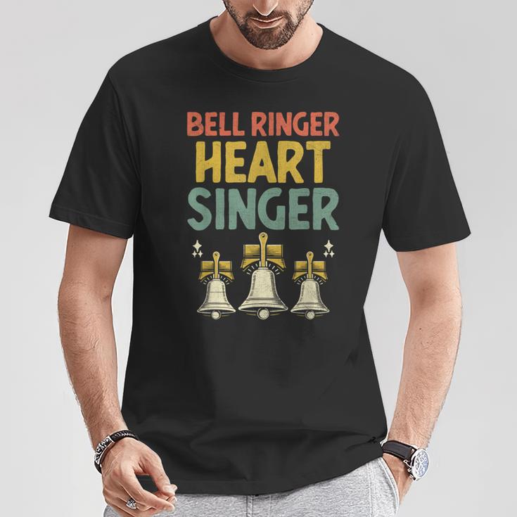 ハンドベル 奏者 合唱 面白い ハンドベル 楽器 Tシャツ 面白い贈り物