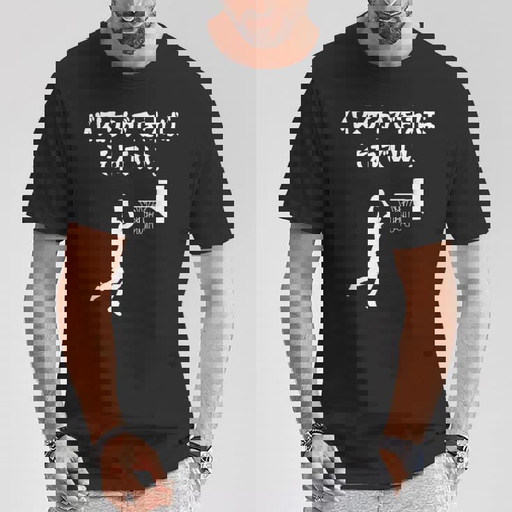 バスケができればそれでいい バスケ バスケ部 バスケットボール部 バスケ好き かっこいい バスケットマン Tシャツ 面白い贈り物