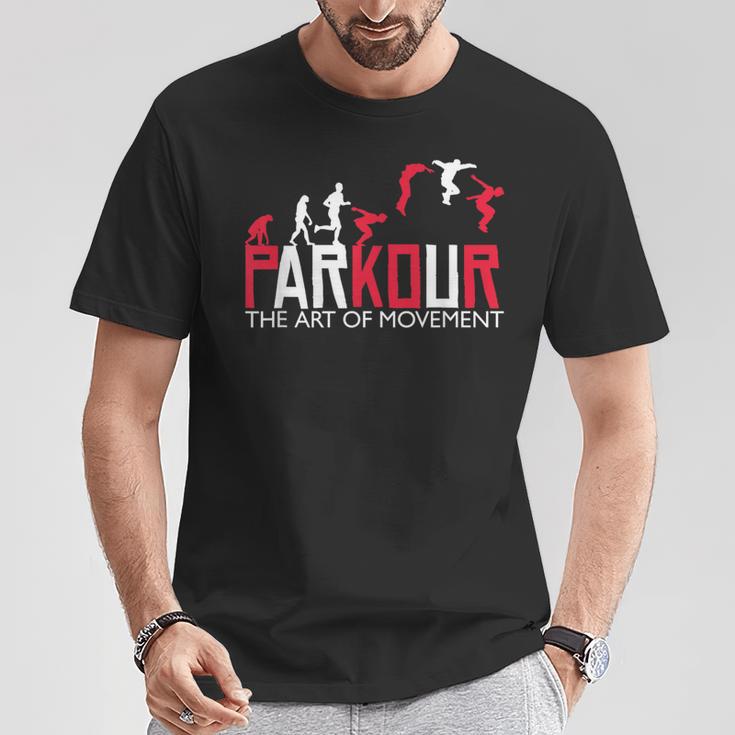 パルクール パルクール フレーランニング パルクール トレーサー Tシャツ 面白い贈り物