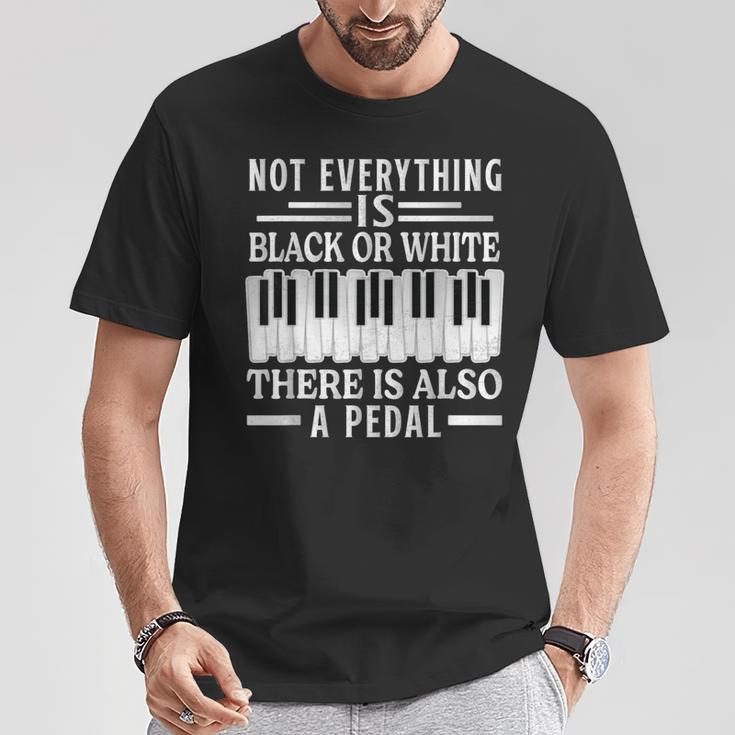 ピアノ奏者 ピアニスト クラシック音楽愛好家の衣装 Tシャツ 面白い贈り物