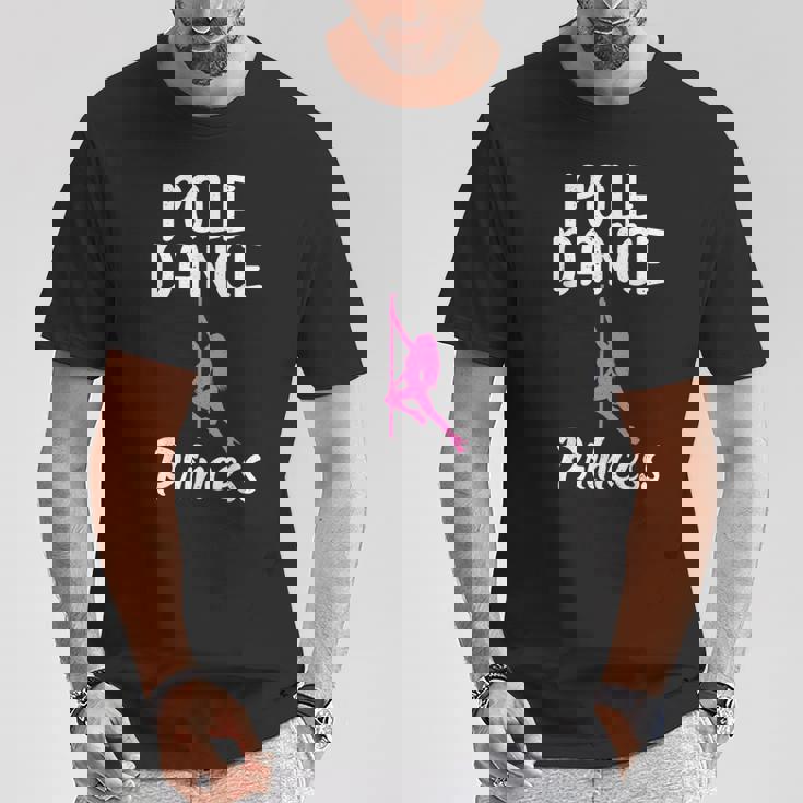 フィットネス ポール ダンス プリンセス Tシャツ 面白い贈り物