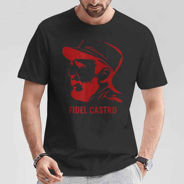 フィデル・カストロ キューバ革命 共産主義 政治 Tシャツ 面白い贈り物