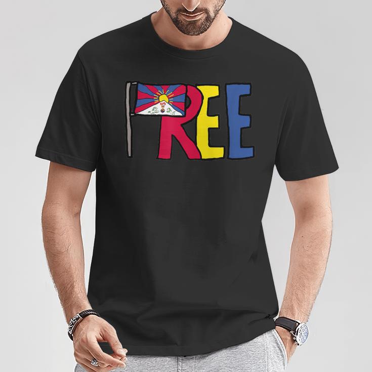 フリーチベット Tシャツ 面白い贈り物
