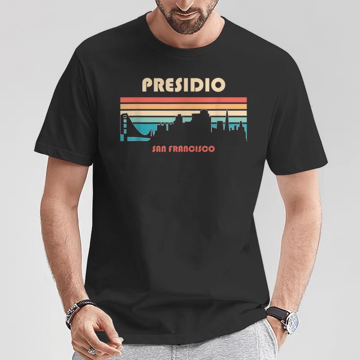 プレシディオ サンフランシスコ カリフォルニア レトロ ヴィンテージ Tシャツ 面白い贈り物