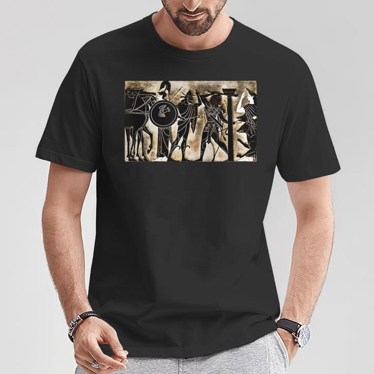 ヘラクレス・ケルベロス ギリシャ・ギリシャ神話 Tシャツ 面白い贈り物