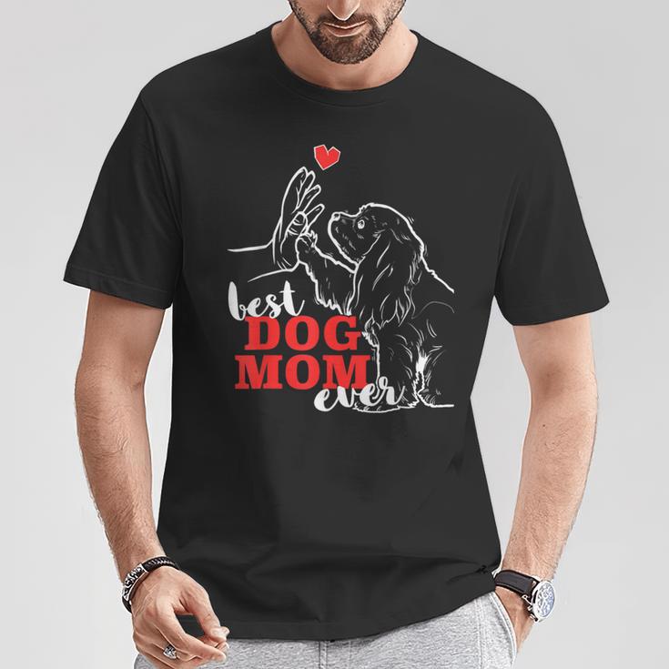 ベスト・キャバリア・キング・チャールズ・スパニエル・パパ・スパニエル Tシャツ 面白い贈り物