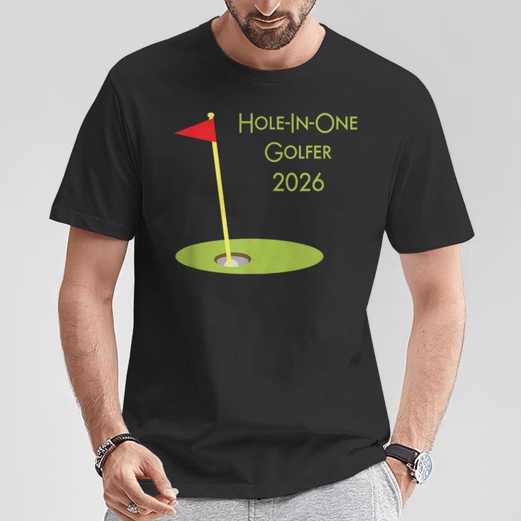 ホールインワンゴルファー2026ホールインワンゴルフ記念品 Hole In One Golfer 2026 Tシャツ 面白い贈り物