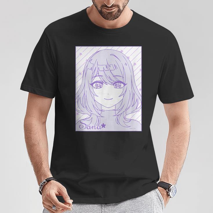ポールプリンセス フェイスシリーズ サナ Tシャツ 面白い贈り物