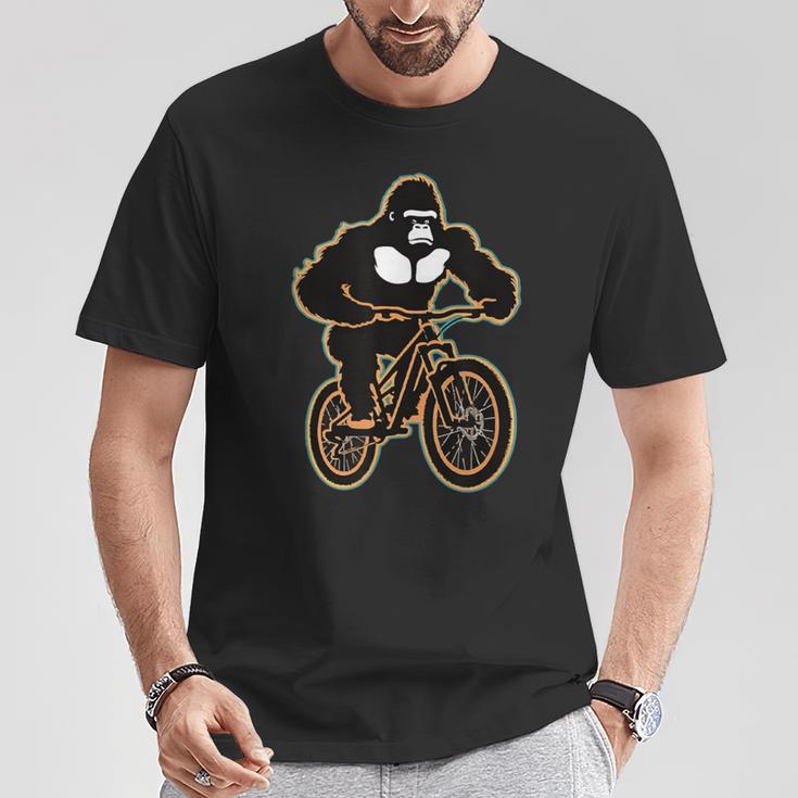 マウンテンバイク ゴリラ ダウンヒル ライダー Mtb Tシャツ 面白い贈り物