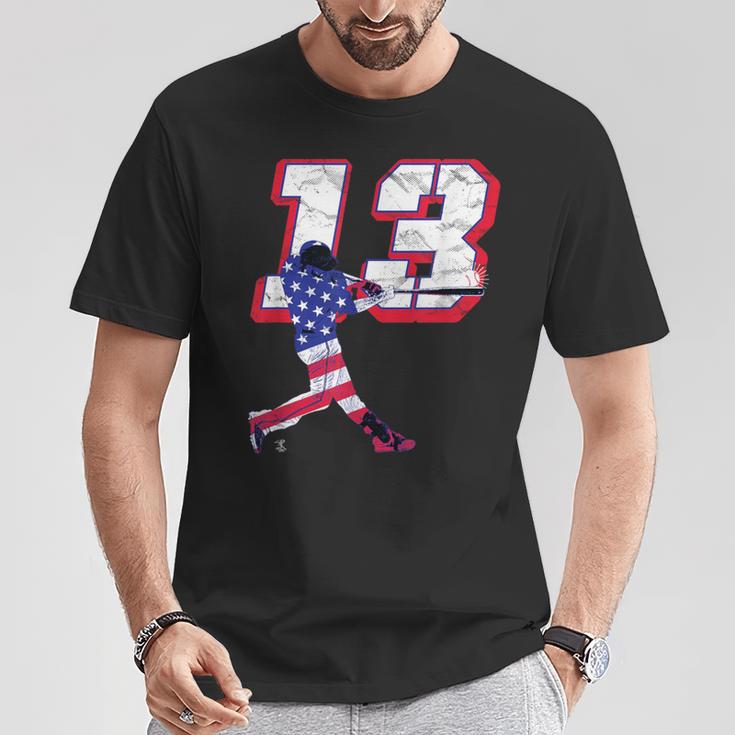 マックスマンシーフラッグのシルエットゲームデー Tシャツ 面白い贈り物