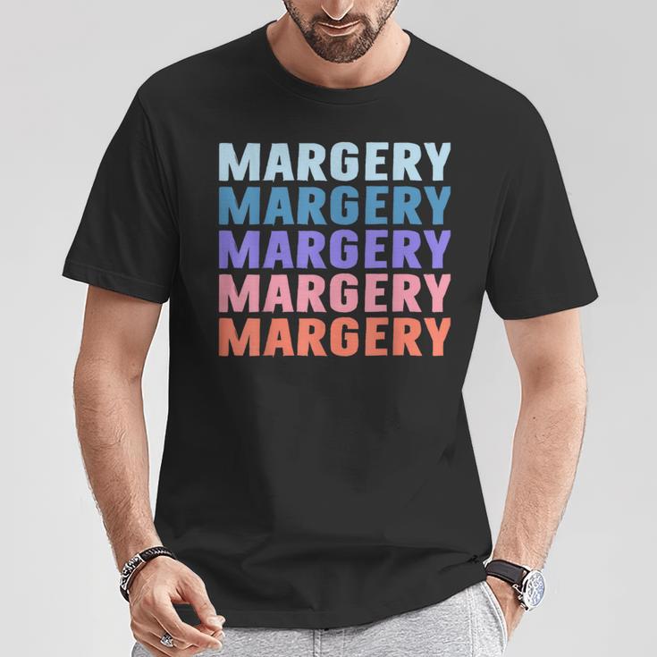 マージェリー 面白いギフト名 名前入り Tシャツ 面白い贈り物